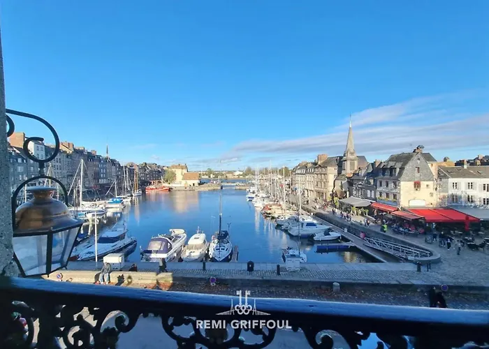 Le Carre - Studio On The Port Of Honfleur - Incredible View 2 P